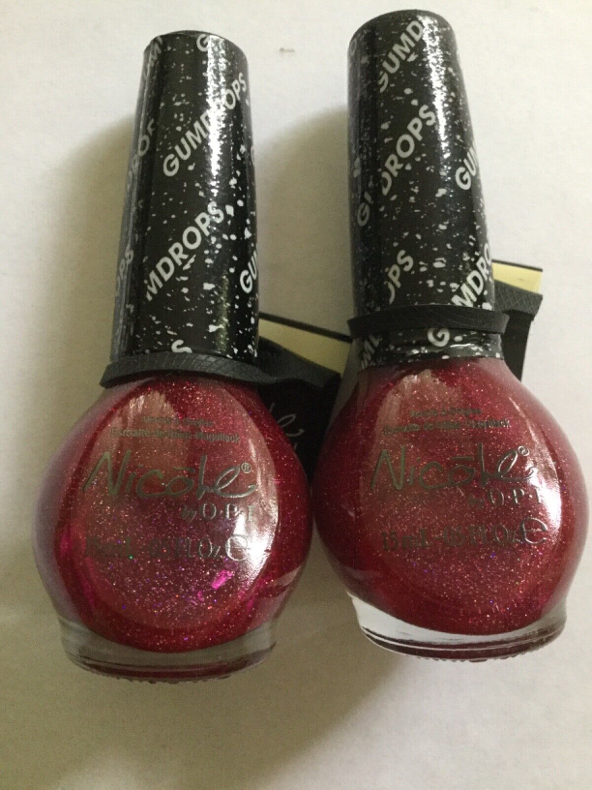 Nicole by OPI 0.5 oz Full Size - Lot of 2 Bottles - My Cherry Amour