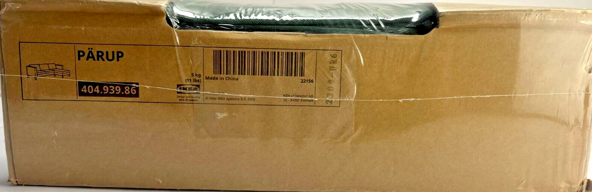 IKEA PARUP Cover For 3-Seat Sofa With Chaise Longue/Vissle Dark