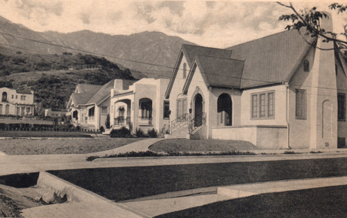Monrovia California Residence Gem Of The Foothills Postcard