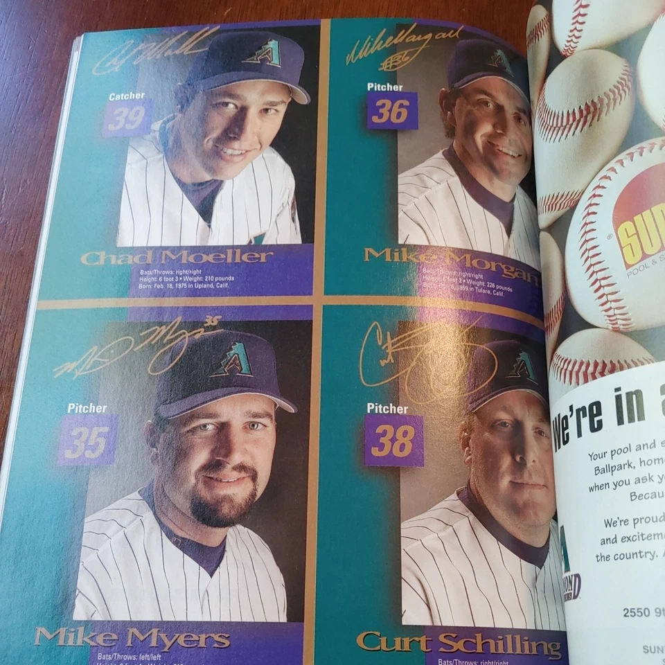 Arizona Diamondbacks Official Publication 2002 Randy Johnson World Series - Image 3 of 4