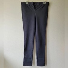 Worth Pants Size 6 Black, Stretchy, Rayon  Nylon, Flat Front Dress Pants