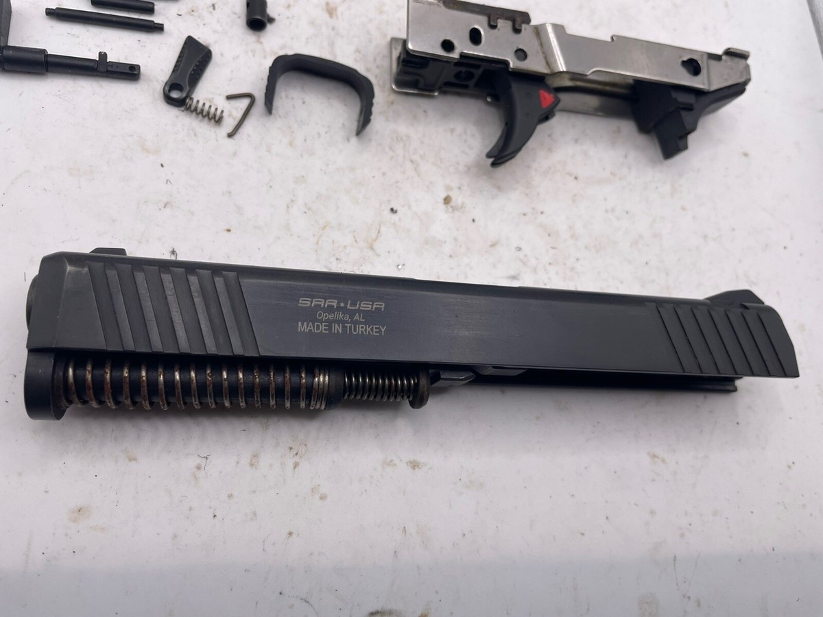 SAR SAR-9, 9mm Slide And Frame Parts Lot Repair or Rebuild#2 | eBay