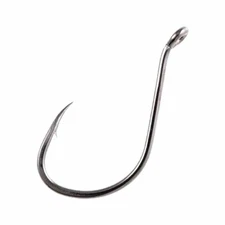 Owner SSW All Purpose Hook w/ Super Needle Point #4/0 Black Chrome 5/Pk 5115-141