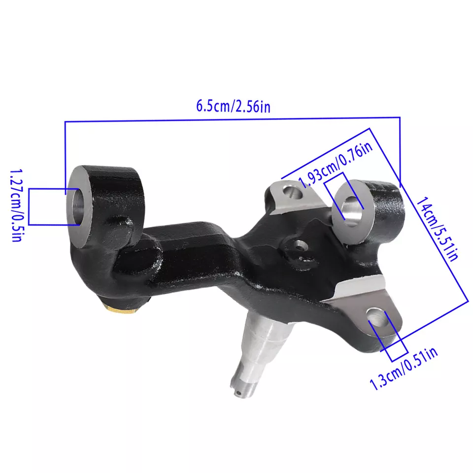 Par de eixos de freio a disco carroceria estoque para Chevy Chevelle GM GTO 1964-1972 - Imagem 2 de 4