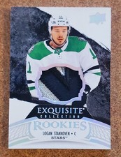 LOGAN STANKOVEN Exquisite Collection JUMBO PATCH Rookie Black Diamond /99 🔥🔥