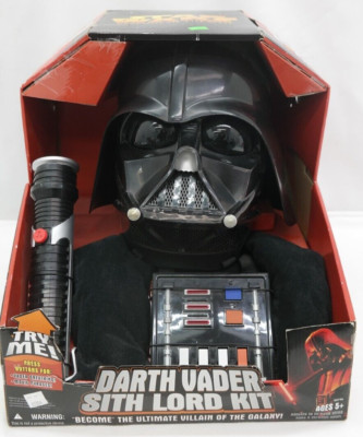 Star Wars Darth Vader Sith Lord Kit w/ Voice Changer & Lightsaber     TY