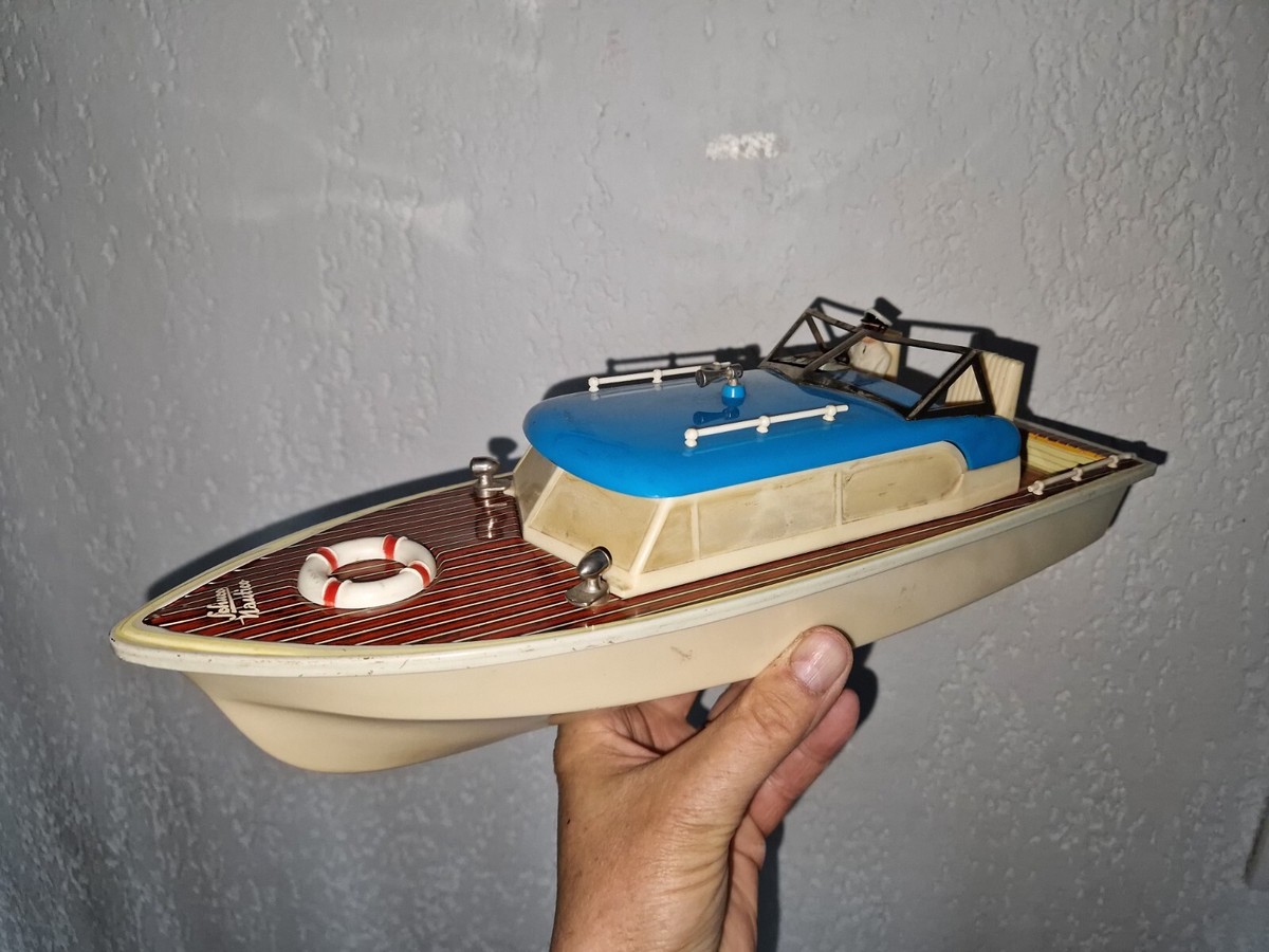 BATEAU VEDETTE 1960'S SCHUCO ELEKTRO NAUTICO 5550 (Id. JEP, Joustra