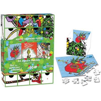 How the Grinch Stole Christmas Advent Calendar Puzzle Classic Christmas Puzzle