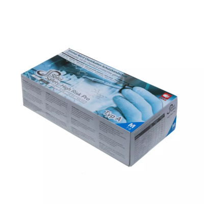 High Risk Pro Einweg-Nitril-Chemikalienschutzhandschuhe Blau S,M,L,XL,XXL,XXXL