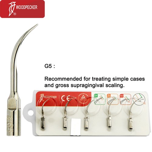 Woodpecker DTE Dental Ultrasonic Scaler Tips Perio Scaling Fit EMS SATELEC NSK - Picture 31 of 98