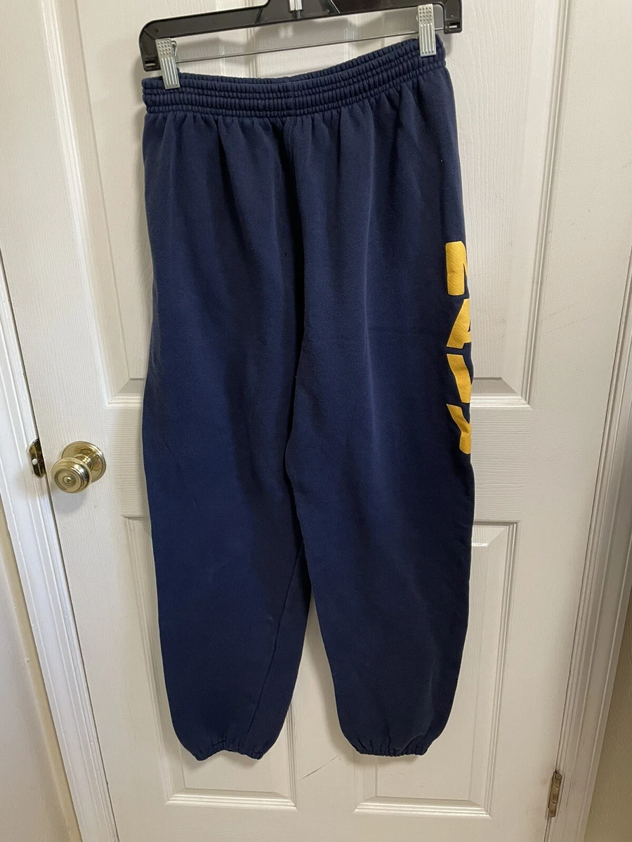 Navy sales pt sweatpants