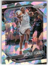 2025 Panini Prizm WNBA Jackie Young #23 Ice Prizm