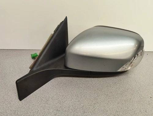 2008-2013 Volvo V70 XC70 Left LH Driver Side Door Mirror Electric Silver 477