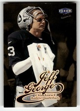1999 Ultra #84G Jeff George Gold Medallion