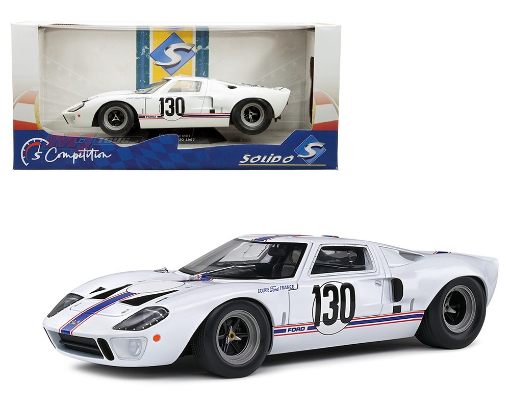 Solido 1:18 Ford GT40 MK1 Targa Florio #130 H.Greder / J.M.Giorgi