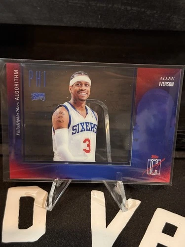 2025 Topps Signature Allen Iverson Base (RAW)