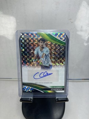 2025 Topps Chrome   - Autographs I Clement Chidekh Geometric Refractor