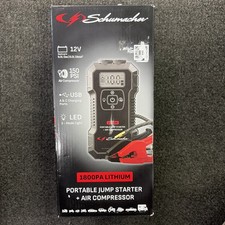 Schumacher Sl1686 1800pa Lithium Portable Jump Starter Air Compressor