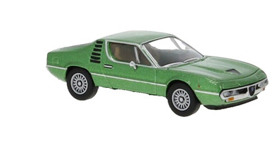 PCX87 PCX870359 Alfa Romeo Montreal (1970-1977) Light Green Metallic HO 1:87