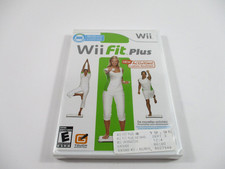 New Sealed Wii FIT PLUS Nintendo Wii Game CIB Authentic!