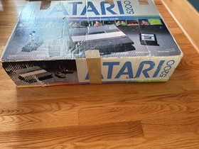 Atari 5200 Game Console w/ Box, 2 Games, Power Supply - untested Powers On Read!