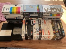 41 Stück VHS Videokassetten (bespielt) - diverse Marken / Spielfilme / Serien