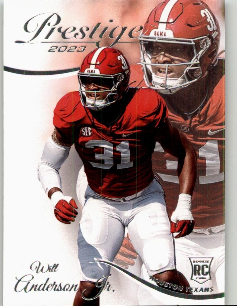 2023 Panini Prestige Will Anderson Jr. Rookie #387 RC Houston Texans