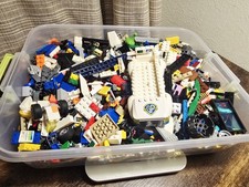 LEGO Bulk Lot Random Bricks Tires Mixed Pieces 3.11 oz Pound of Pieces