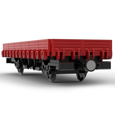 MOCs-Baustein-Sets: Niederbordwagen Kklm   Bausatz mit 152 Teilen Moc-78926