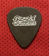 OZZY OSBOURNE / Zakk Wylde - Authentic, Original and Vintage Tour Guitar Pick!