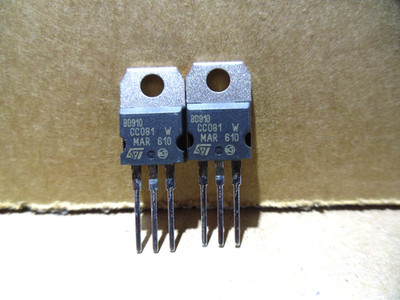 2 x BD910 Audiotransistoren  80v 15a 90w