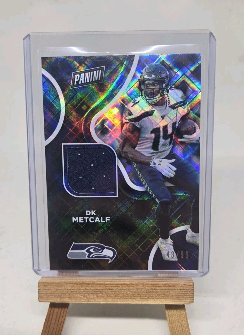 DK Metcalf /99 Patch 2020 Panini Player Of The Day Memorabilia