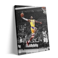 NBA Canvas Wall Art Decor-Milwaukee Bucks Basketball Dunk Poster for Enthusiasts