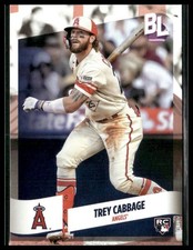 Trey Cabbage 2024 Topps Big League RC #6 Los Angeles Angels