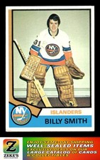 1974-75 Topps #82 Billy Smith NEW YORK ISLANDERS