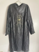 Antique Rare Odd Fellows Ceremonial Robe with Skull and Crossbones *READ*
