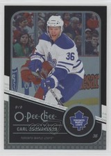 2011-12 O-Pee-Chee Rainbow Foil Black Border 56/100 Carl Gunnarsson #366 1nw5