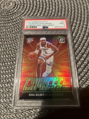 2024-25 Optics- Express Lane Shai Gilgeous-Alexander #24  /199