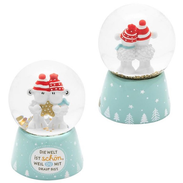 Traumkugel Glitzerkugel Schneekugel Geschenk Sheepworld Welt 74391-image