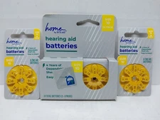 NEW Home by Rite Aid Hearing Aid Batteries Sz 10 40 PACK November2027