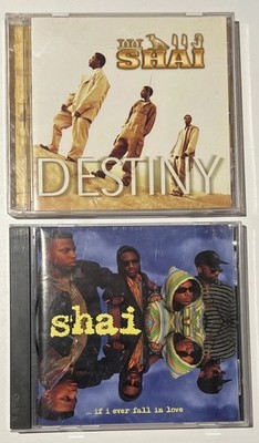 Shai Destiny If I Ever Fall In Love Comforter Two Album CD Lot 90 s R & B  -Gm12