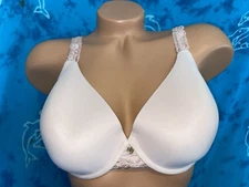 Natori 736037 Cameo Rose Pink Lace Body Double Contour Seamless T Shirt Bra 34DD