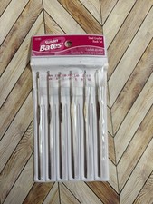 Susan Bates Steel Crochet Hook Set Made In Mexico , Complete Set