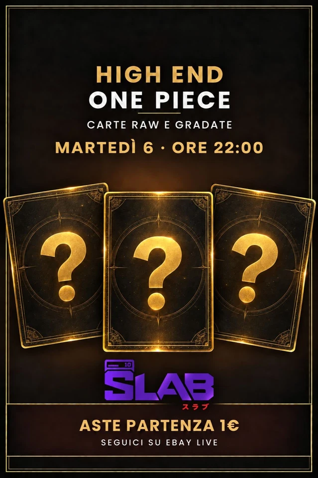 [HIGH END] DIRETTA DALLA MILANO GAMES WEEK - ASTE PARTENZA 1€