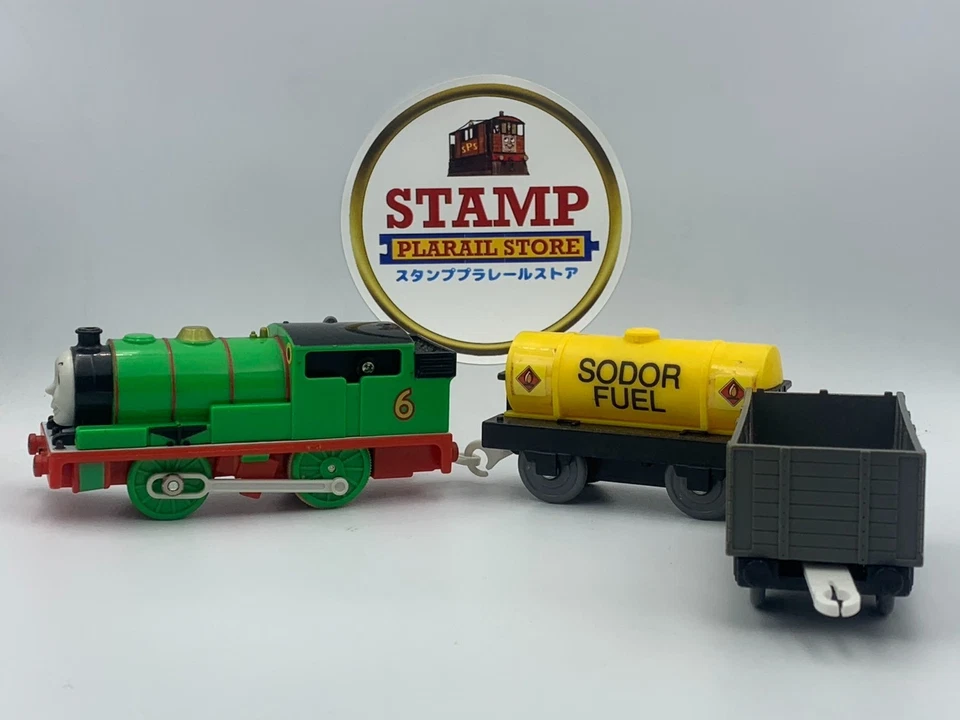 Tomy Trackmaster Plarail Classic Percy the Small Engine *complete set* - Image 3 of 4