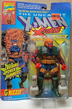 Vintage Toy Biz Marvel The Uncanny X-Men X-Force Grizzly Action Figure NIP