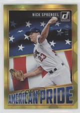 2018 Panini Donruss American Pride Gold 44/99 Nick Sprengel #AP21 0x2o