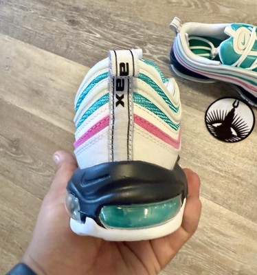 Nike Air Max 97 NBY 'Miami' Teal Pink White Black FZ0814-900 Men's