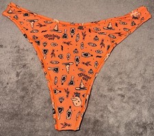 NWT Victoria s Secret Halloween Thong Panty Witchy Size Medium