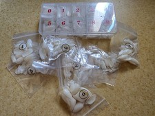 Nagelverlängerung Tips Set Mandelform French Maniküre Paket